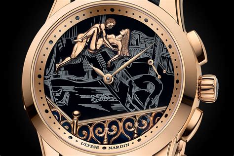 ulysse nardin sex watch replica|Introducing the Ulysse Nardin Hourstriker Erotica Jarretiere – A .